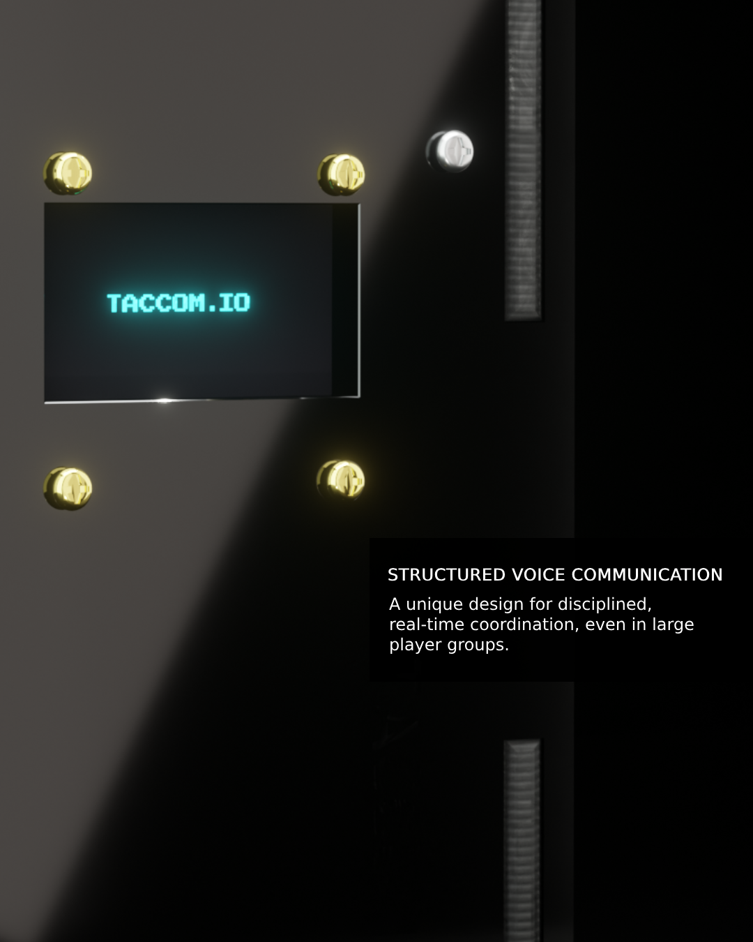 TACCOM v1 production radio
